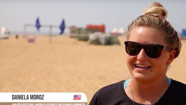 2019 Kitefoil World Series Weifang Binhai - Highlights Day 1