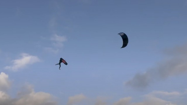 This is True Big Air Kitesurfing