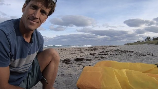 "How to properly roll up your kite" Kitesurfing, Kiteboarding