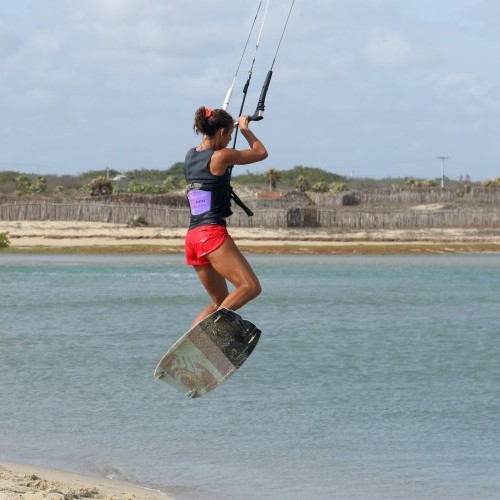 Jumping Beach Start Kitesurfing Technique