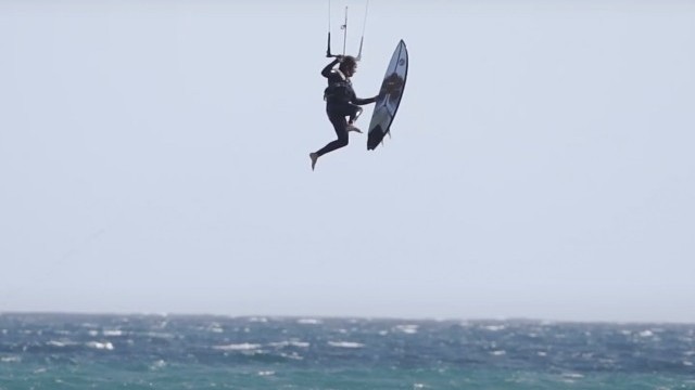 Kiter Claudio Tabares