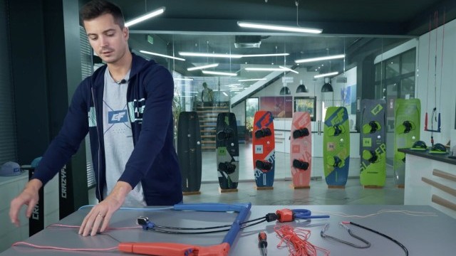 How to change the slider and safety line on the Savvy bar