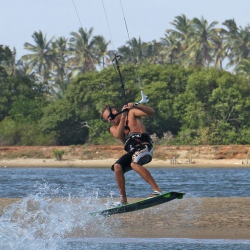 Toeside Pop to Blind with Ole Kitesurfing Technique