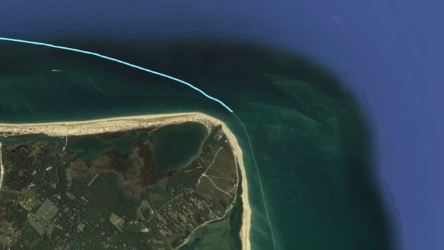 Circumnavigation Record of Martha's Vineyard