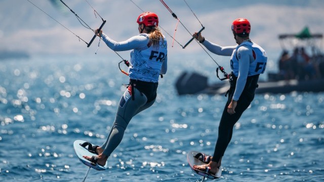 Paris 2024: Toni Vodisek Reclaimed the Lead in the Men’s Kite, while Lauriane Nolot Surged back up the Standings in the Women
