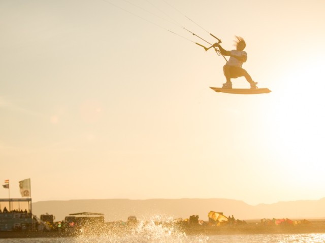 Elite League Day 1 at the El Gouna RRD Centre Kiteboarding World Cup