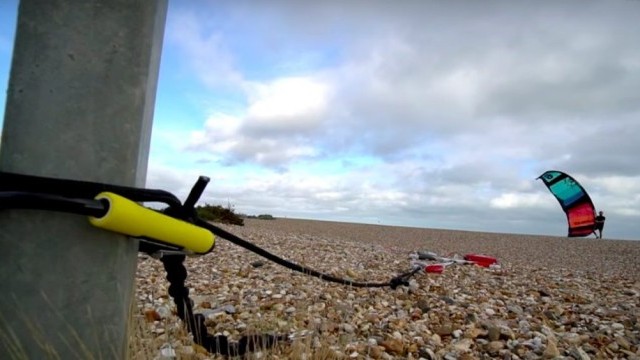 How to self launch/land a kite - THE SAFEST WAY