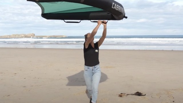 How to Tack Wingfoiling - with Lous