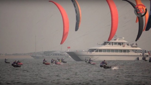 2017 KiteFoil GoldCup Weifang - Day 1 Recap