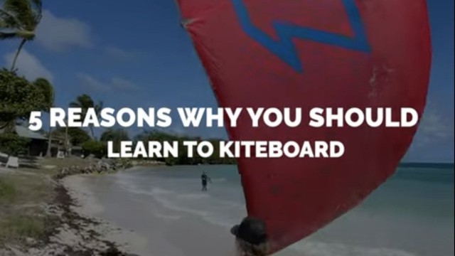 5 Reasons To Learn Kitesurfing! #shorts