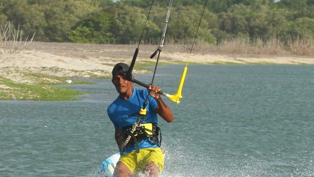 Kitesurfing Technique - Barefoot Water-ski Dismount
