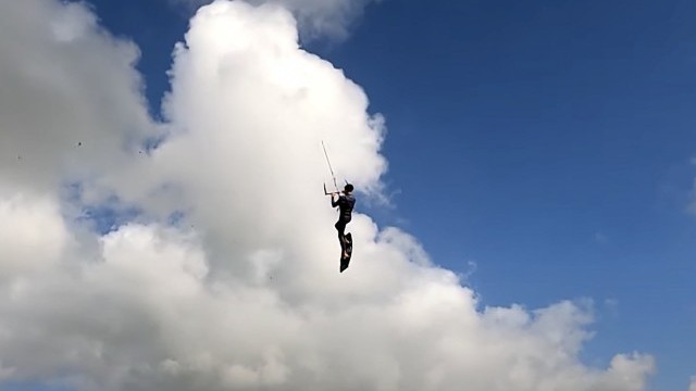 Once in a while you get that weird hangtime sesh