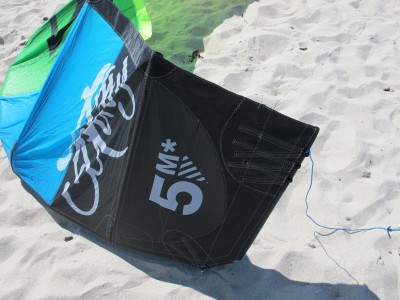 Nobile Kiteboarding 50Fifty 5m 2013 Kitesurfing Review