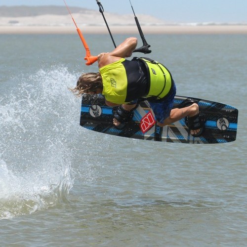 Back Loop from Blind Kitesurfing Technique