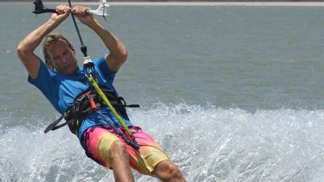 Kitesurfing Technique - Twin Tip Heel to Toe Tack