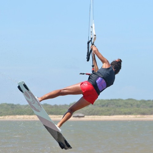 Popped Back Roll to Toeside Kitesurfing Technique