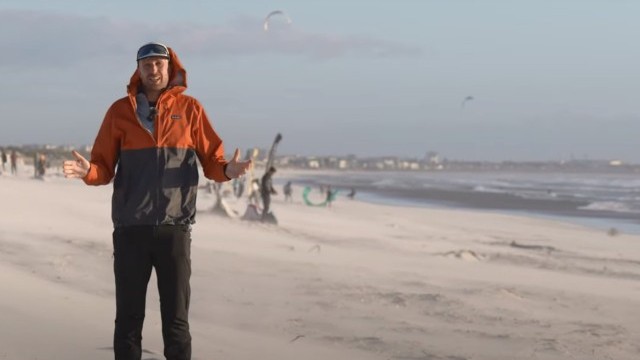 Learning from the BEST in 40 knots! // Kiteboarding SA Masterclass