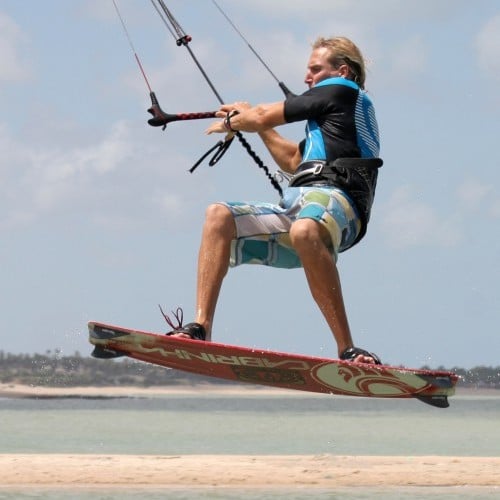 Front to Wrapped Kitesurfing Technique