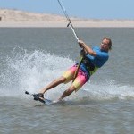 Kitesurfing Technique - Back Roll Grab from Toeside
