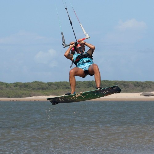 Beach Start Back Roll Kitesurfing Technique