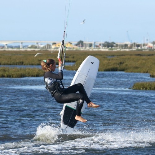 Surfboard Dismount Kitesurfing Technique