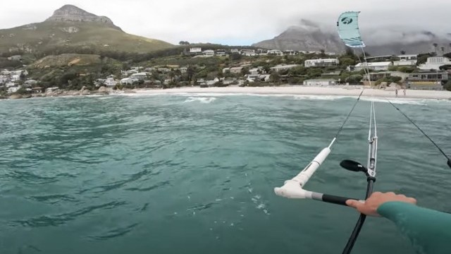 Second Session on the Foil! - Clifton 4th Beach (Plus FPV shots at the end!)