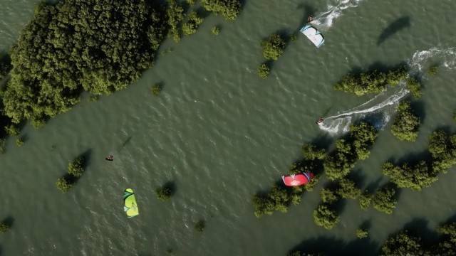 The Mangrove Section at Barra Grande - Naish House Brazil