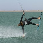 Kitesurfing Technique - Hand Drag Back Roll