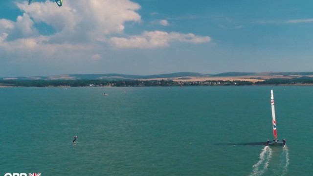 FLYING FOILS - Olly Bridge meets the British SAILGP team