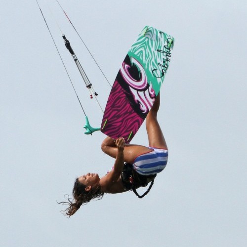 Inverted Grabbed Front Loop Kitesurfing Technique