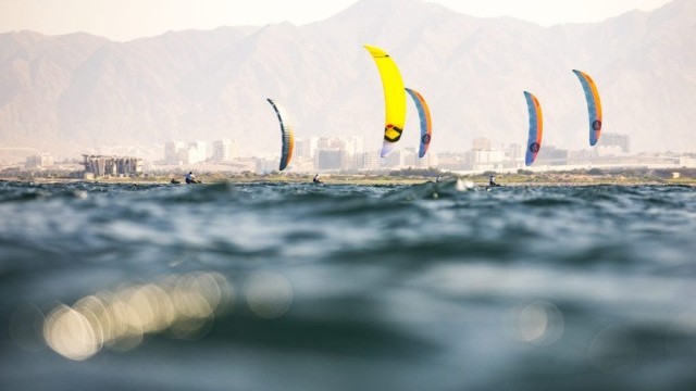 Racers Push For Medal Series At Oman Formula Kite World Championships
