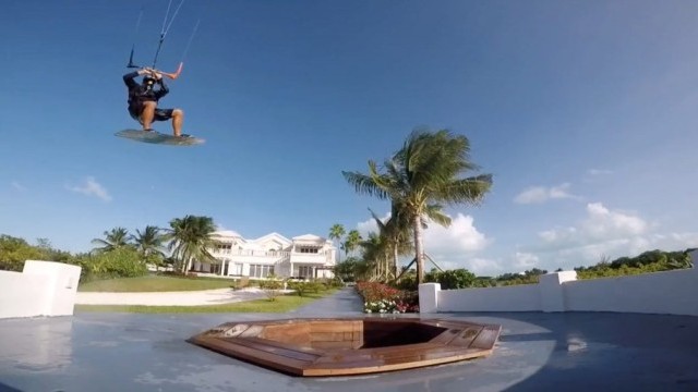Go G Smoothy - SDC Kiteboreding Turks And Caicos with Kitesurftci, Cabrinha and GoPro