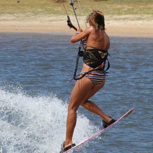 Popped Front Loop to Toeside Kitesurfing Technique