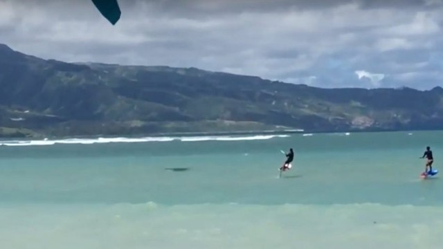 Go Foil Towing With A Kite Foil and Sup Foil Board