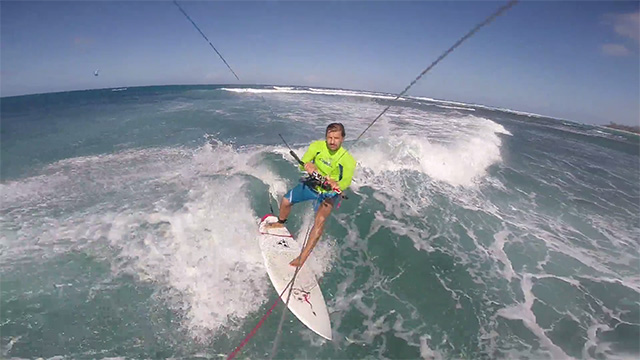 OTO - Kiteboarding somewhere in the Caribbean