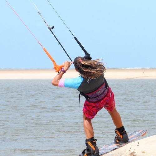 Beach Start Front Roll Kitesurfing Technique