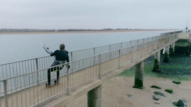 Almost lost my skateboard...