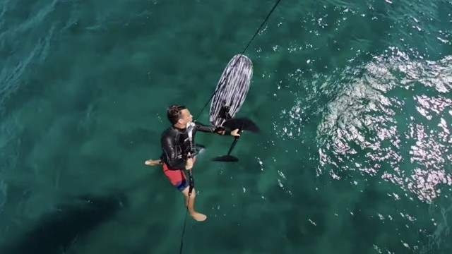 Light Wind Freestyle Foil “The Brodel Flip”