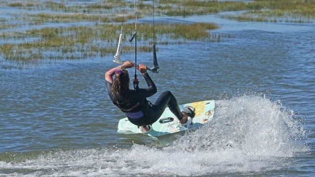 Kitesurfing Technique - Twin Tip Duck Tack