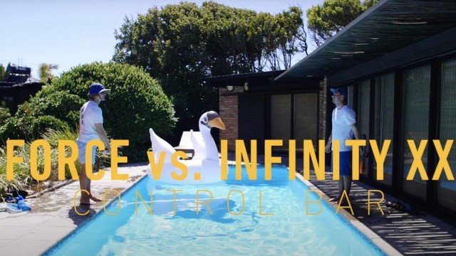 FORCE vs INFINITY XX Control Bar