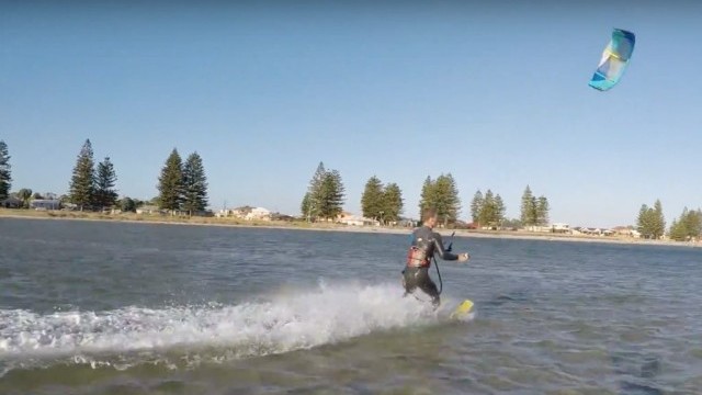 Kite Water Skiing!!! -- VLOG #5