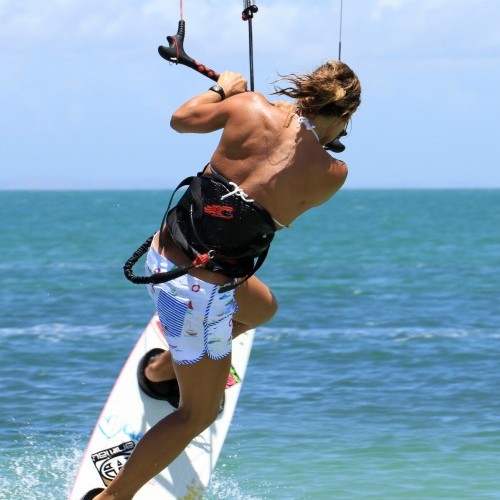 Toeside Front Loop Down Loop Transition Kitesurfing Technique