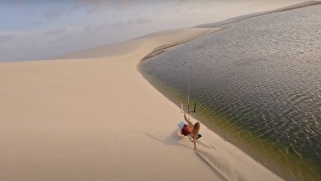 Kitesurfing the Bedsheets! Brazil Ep. 6