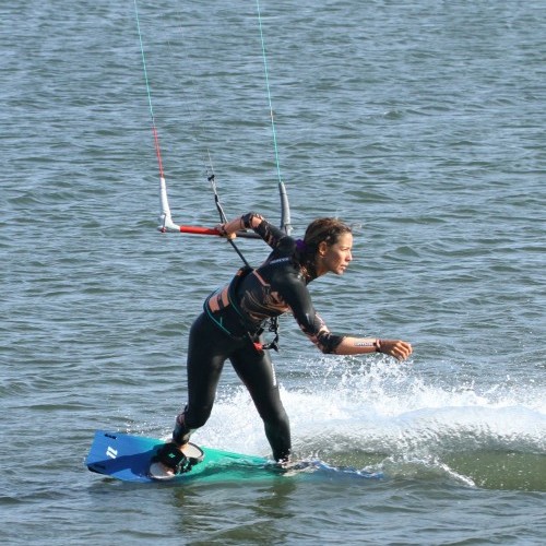 Riding Blind Kitesurfing Technique