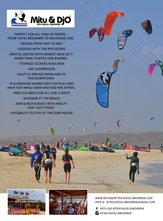 Mitu and Djo Kiteschool Cabo Verde Issue 61