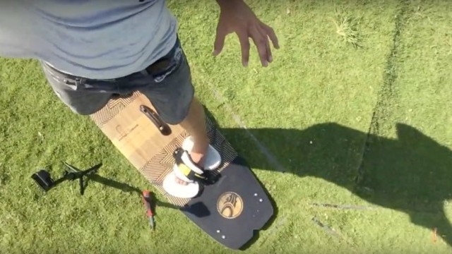Kiteboarding: How to Setup Your Footstraps - Ride with Blake: Vlog 36