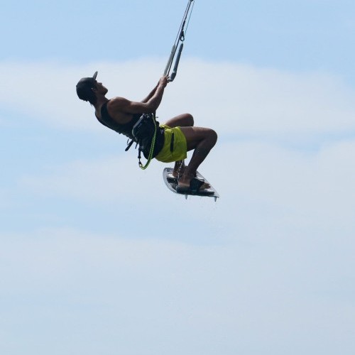 Inverted Grabbed Double BLT Kitesurfing Technique