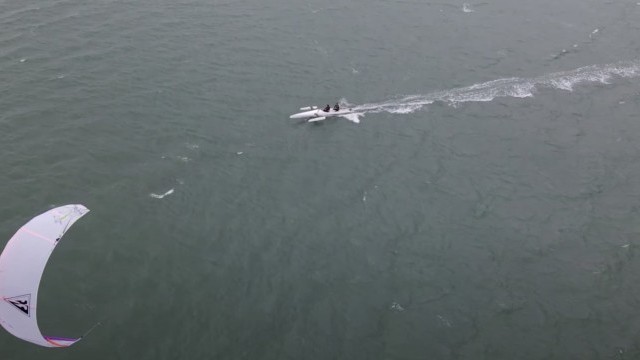 Trimaran KITEBOAT testing! Part 5