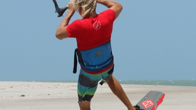 Kitesurfing Technique - Beach Bounce Transition