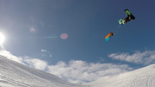 My snowkite daily routine - Webisode #3